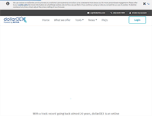 Tablet Screenshot of dollardex.com
